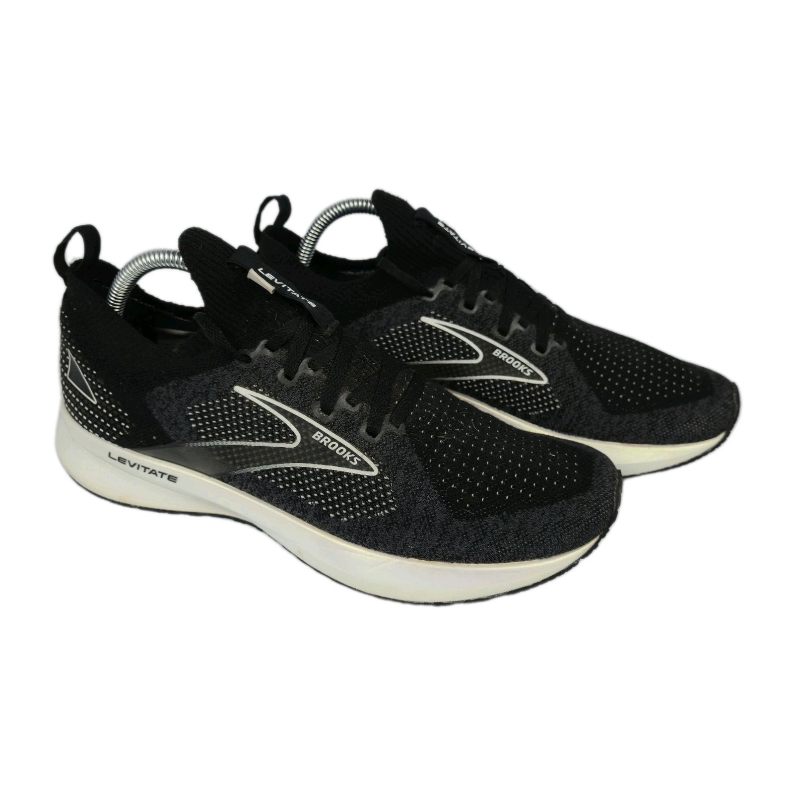 Brooks Levitate Stealthfit 5 Size Women's 10 B Shoes Gray And Black Running